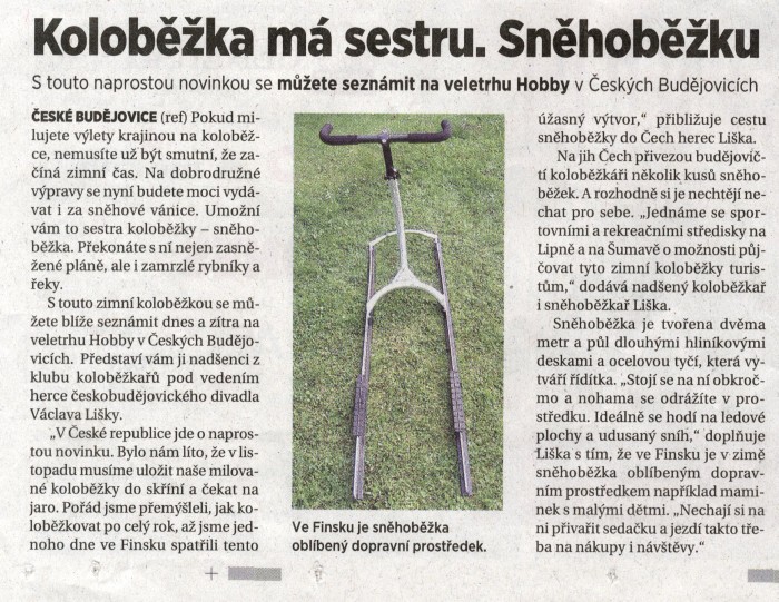 Článek z MfDNES z 16.10.2010