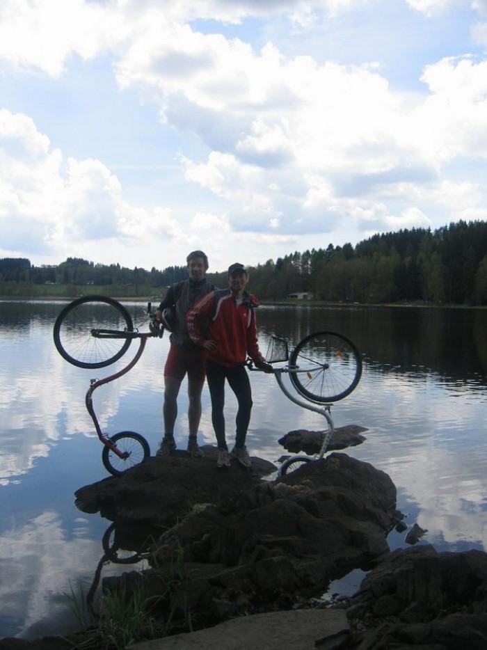 Koloběžky Kickbike  k zapůjčení  - LIPNO CENTRUM FRYMBURK