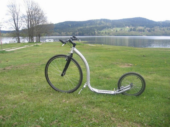 Koloběžky Kickbike  k zapůjčení  - LIPNO CENTRUM FRYMBURK