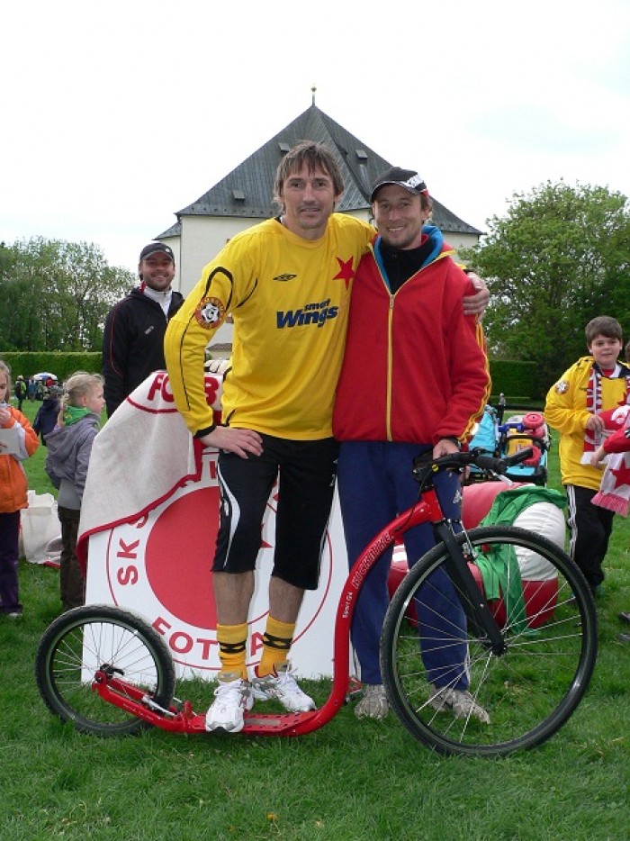 MArtin Vaniak, Jarda Odvárka a Kickbike Sport G4