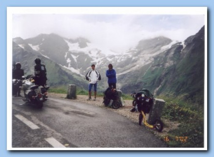 Vysoko v oblacích na Grossglockner Hochalpenstrasse