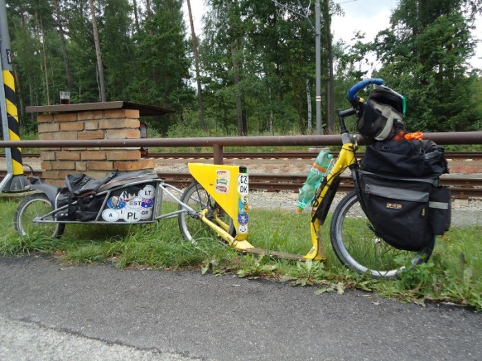 Oldův oř - spolehlivá Vella Speedboard - kterou by prý podle vlastních slov nevyměnil!