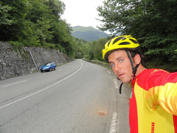 13. etapa Tour de France 2011 na koloběžce - peklo na Col d´Aubisque