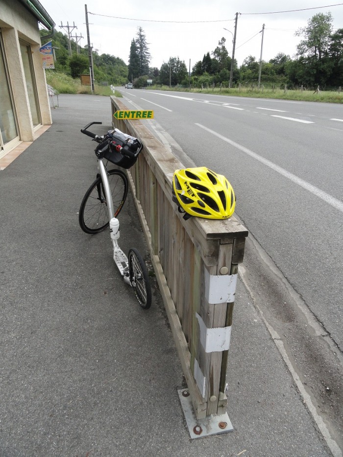 13. etapa Tour de France 2011 na koloběžce - peklo na Col d´Aubisque