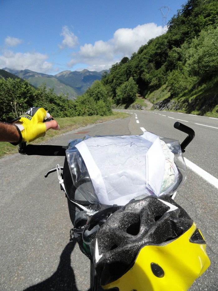 13. etapa Tour de France 2011 na koloběžce - peklo na Col d´Aubisque