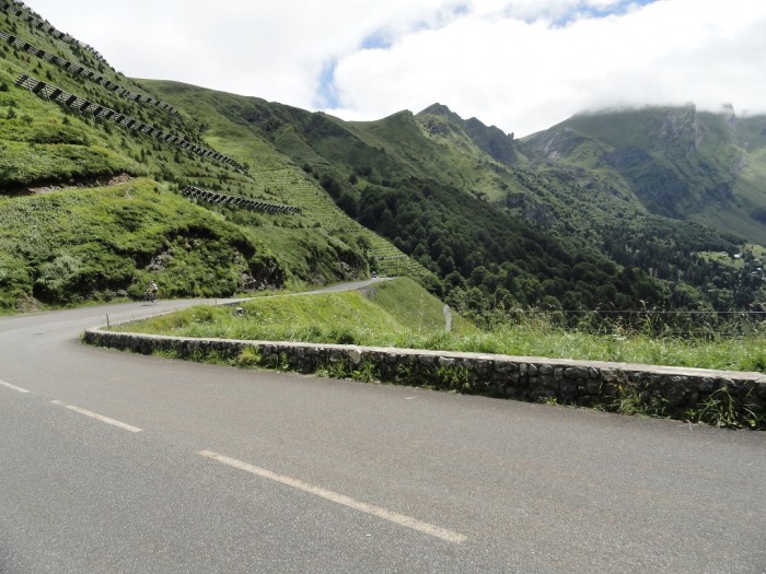 13. etapa Tour de France 2011 na koloběžce - peklo na Col d´Aubisque