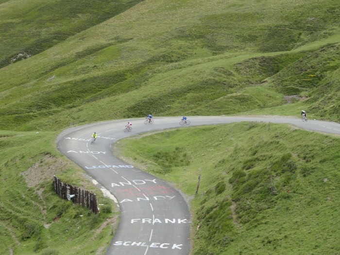 13. etapa Tour de France 2011 na koloběžce - peklo na Col d´Aubisque