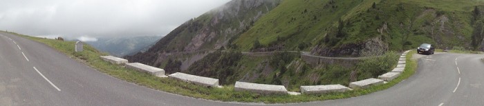 13. etapa Tour de France 2011 na koloběžce - peklo na Col d´Aubisque