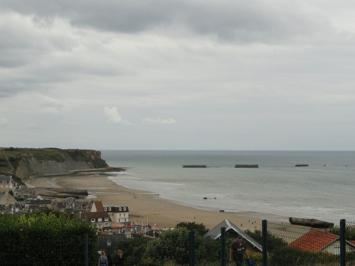 Arromanches - přístav