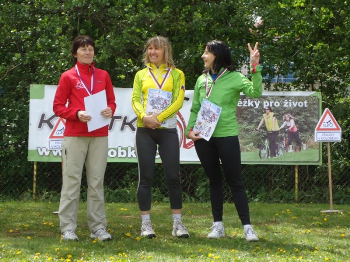 Veteránky - Ivana Dvořáková, Naďa Kadlecová a Anna Cisárová 