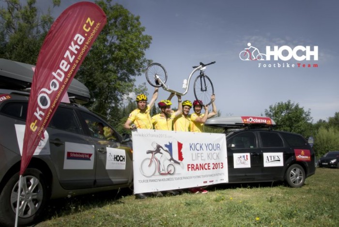 Pojeďte s námi na Tour de France, aneb Kick With Us