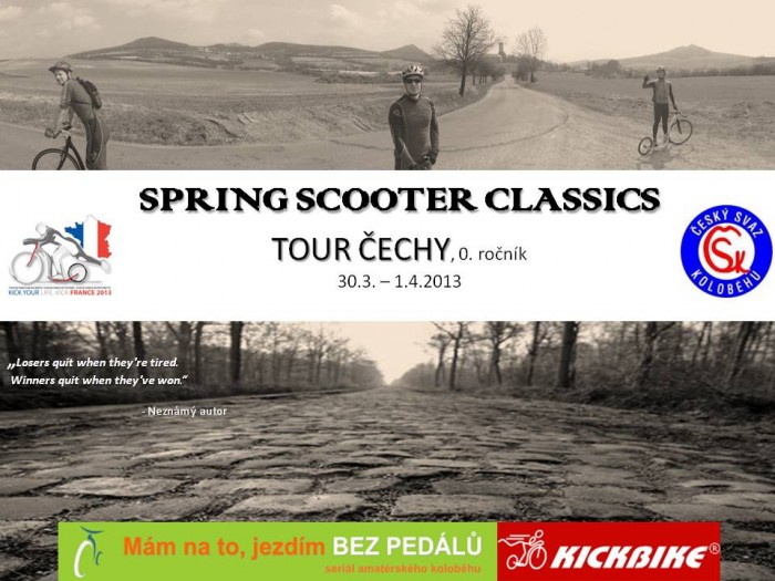 Tour Čechy - SPRING SCOOTER CLASSICS, 30.3.-1.4.