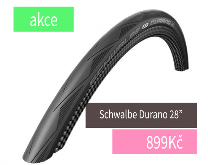 SILNIČNÍ PLÁŠŤ SCHWALBE DURANO SKLÁDACÍ - AKCE